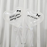 투명풍선실버리본 × 1세트