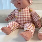 31cm 핑크체크 × 1개