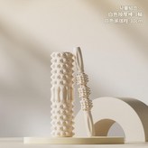 瑜伽柱白色30釐米 + 三輪按摩棒 × 1個