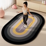 橢硅TJL暖灰橢圓50*80cm【減震+靜音+防滑】 × 1個