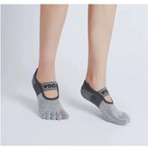 五趾止滑瑜珈襪（淺灰） × 1個