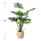 90cm龜背大肚花籃 × 1個