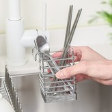 꽂이형 수저통(색상:스텐) × 1개