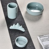 文房墨碟4件套弟窯粉青 × 1個