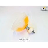 橙色,獵鷹單頭定軸鈴 沒木棍(只有扯鈴) × 1個