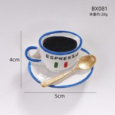 咖啡美食冰箱貼 × 1個