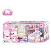 귀염뽀짝 콩지래빗 욕실 미니어처 토끼 인형