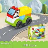 升級ABS材質可 卡車 11pcs 彩盒裝 × 1套