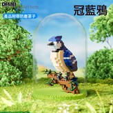 冠藍鴉420pcs【送圓形罩+彩盒】:如圖 × 1個