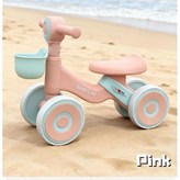粉色+車筐+加大靜音輪(無燈光音樂/硬座) × 1套