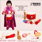 5寸牛皮鼓全套+小鑼 × 1個