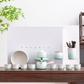 海浪自動茶具大套組-漸變綠 × 1個
