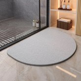 半圓形淺灰40*60CM × 1個