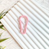 粉色糖果色鑰匙扣 × 1個