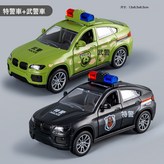 【三開門組合】綠色武警車+黑色特警車:如圖 × 1個