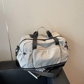 灰色可摺疊可套拉桿箱 × 1個