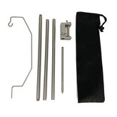 Grey C-shaped Hook × 1개