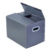 灰色塑料+魔術貼 免膠帶,40*30*30塑扣【1只裝】 × 1個