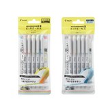 페일 핑크, 페일 오렌지, 페일 그린, 페일 블루, 웜그레이