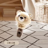 【棕色呆萌熊】口哨:1個 × 1個