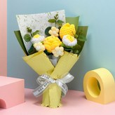 黃玫瑰嘟嘟鬱金香花束 送禮袋 × 1個