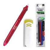 레드+지우개+리필 3개입 혼합 세트