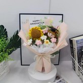粉色包裝 女款畢業生+ 手提紙袋 × 1個