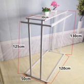 白色雙槓長1.2米高1.3米---網紅同 × 1個