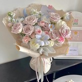 浮光純色 - 曼塔混搭花束成品 × 1個