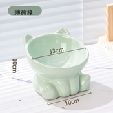 高腳斜口碗-綠色（光滑表面更易清洗）:如圖所示（3634） × 1個