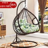 2인용 갈색 × 1개