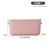 10L粉色收納盒 × 1套