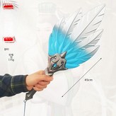 주가 라이트화이트 깃털부채 45CM 0.17kg × 1개