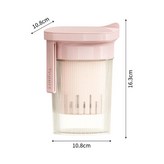 粉色 含3片濾布 × 1個