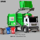 塑料垃圾車 帶燈光音效 送垃圾桶卡片:如圖 × 1個