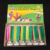 鐵片彩色色平頭毽球2個 × 1個