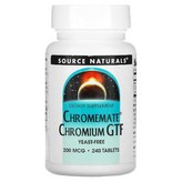 소스내추럴스 크롬메이트 크롬 크로뮴 GTF 200mcg 240정 Chromium