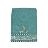 湖水綠色浴巾1入