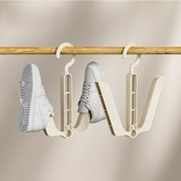 奶油白【可旋轉疊掛 鞋子不變形】 × 3個