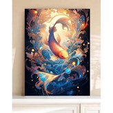 40cm*50cm(액자형) 부귀잉어11 × 1세트