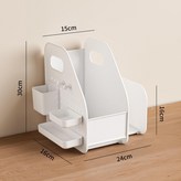 白色, 贈3個掛盒 2個掛鈎 × 1個