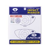 球道木桿桿面貼紙 × 1套