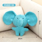 【1個裝】藍色小象,毛絨發聲 × 1個