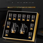 골드 2병 10잔 선물 상자 컵 B × 1개