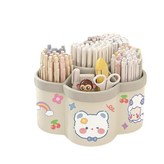 米白色 貼紙 75個 / 箱 × 1個