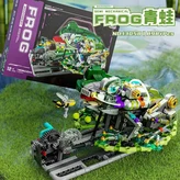 手搖版 - 機械青蛙 - 898顆粒 帶燈管 13058 × 1個