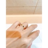 玫瑰金單鑽,美碼5 × 1個