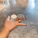 0124鑲鑽磨砂玻璃瓶 5.5*5.5*6cm × 1個