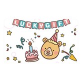 刮刮卡 刮刮樂【生日派對】 × 1個裝