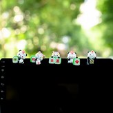 5款麻將熊貓貼片款:如圖所示 × 1個